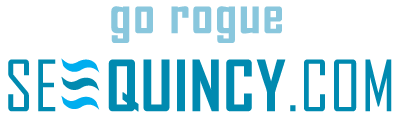 See Quincy - Go Rogue Logo
