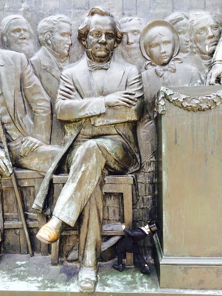 Mini Abe Lincoln Taft Sculpture