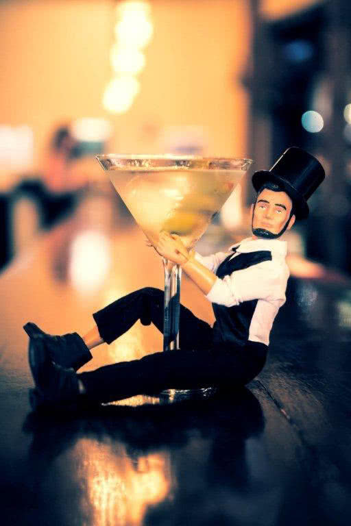 Abe Lincoln Boodalu Martini