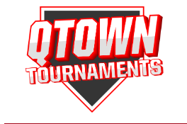 Qtown Baseball Tournament Logo