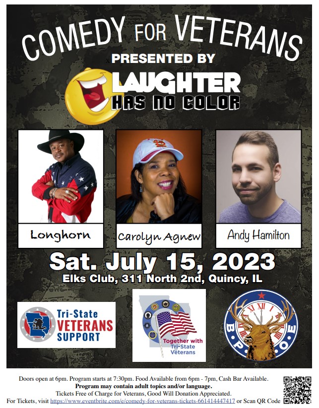Comedy for Vets Comedy for Veterans